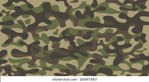 Camouflage Background Repeating Army Abstract Modern Stock Vector ...