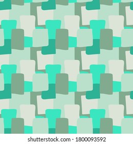 Camouflage background. Seamless pattern of abstract quadrilateral shapes for fabric and other surfaces