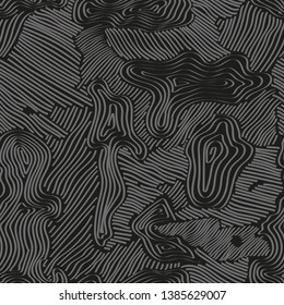 Camouflage background seamless pattern with different stripes shape