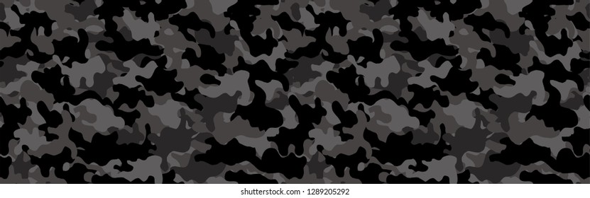 Camouflage background. Seamless pattern vector.