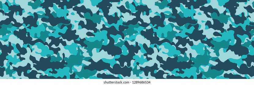 Camouflage background. Seamless pattern vector.