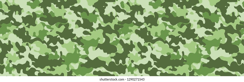 Camouflage background. Seamless pattern vector.