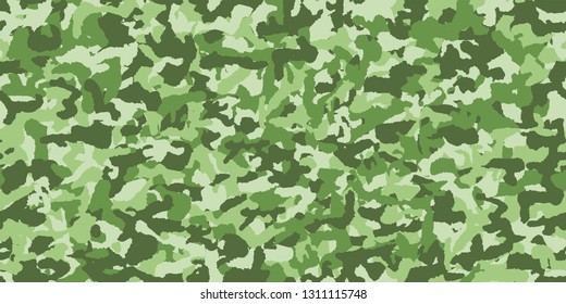 Camouflage background. Seamless pattern vector.