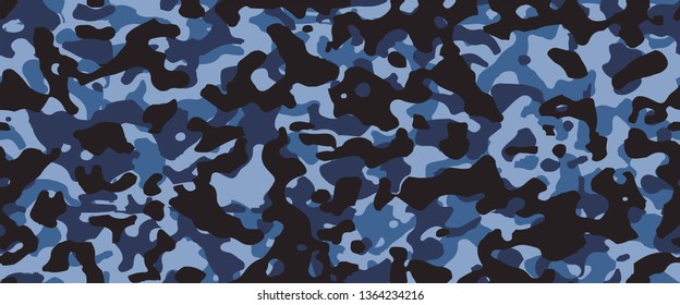 Camouflage background. Seamless pattern vector.