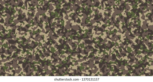 Camouflage background. Seamless pattern vector.