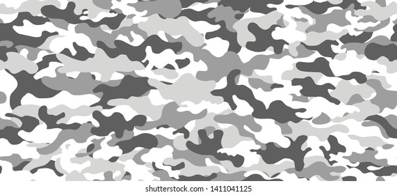 Camouflage background. Seamless pattern vector.