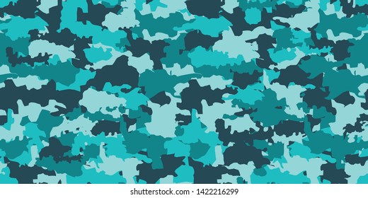 Camouflage background. Seamless pattern vector.