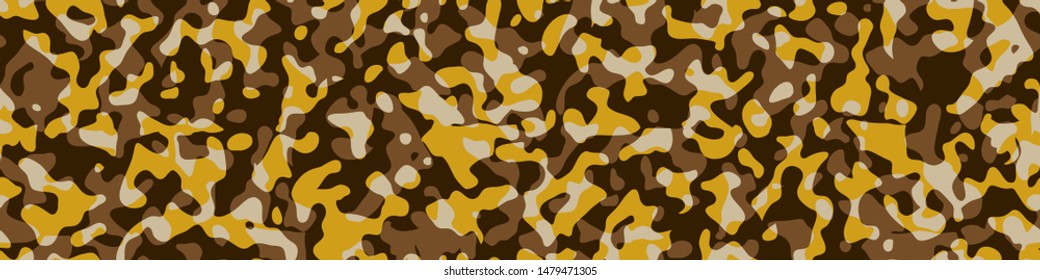 Camouflage background. Seamless pattern vector.