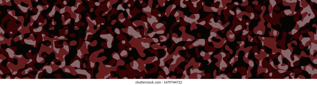 Camouflage background. Seamless pattern vector.