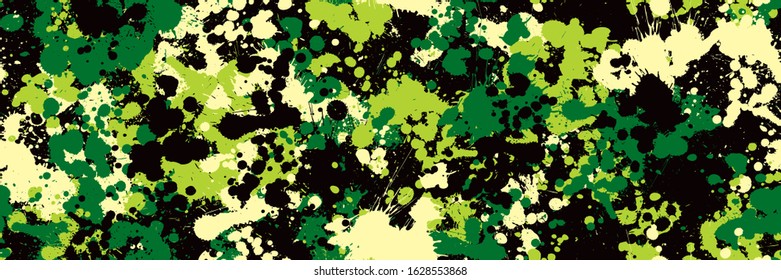 Camouflage background. Seamless pattern vector.
