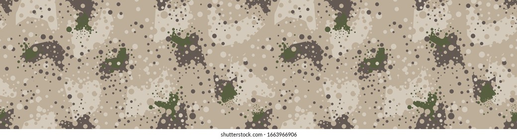 Camouflage background. Seamless pattern vector.