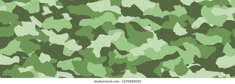 Camouflage background. Seamless pattern vector.