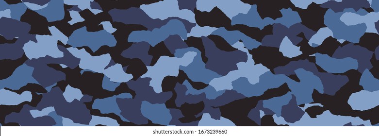 Camouflage background. Seamless pattern vector.