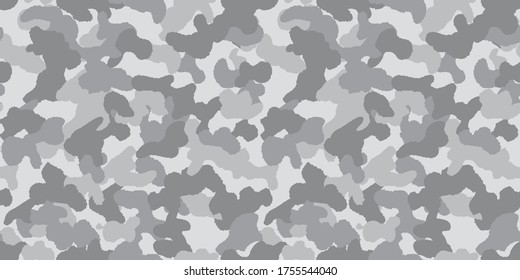 Camouflage background. Seamless pattern vector.