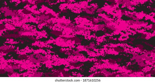 Camouflage background. Seamless pattern vector.