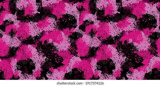 Camouflage background. Seamless pattern vector.