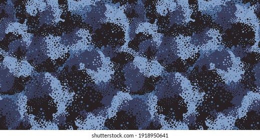 Camouflage background. Seamless pattern vector.