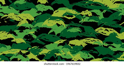 Camouflage background. Seamless pattern vector.
