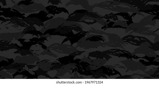 Camouflage background. Seamless pattern vector.