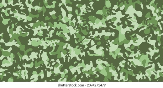 Camouflage background. Seamless pattern vector. Texture.