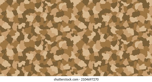 Camouflage background. Seamless pattern vector.