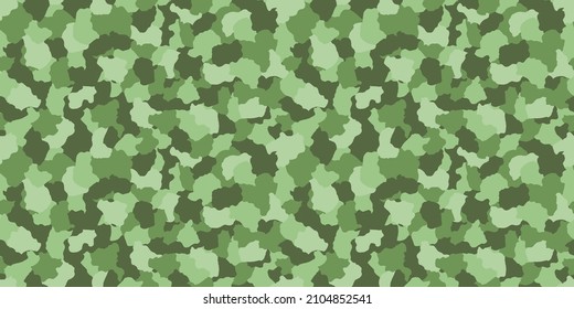 Camouflage background. Seamless pattern vector.