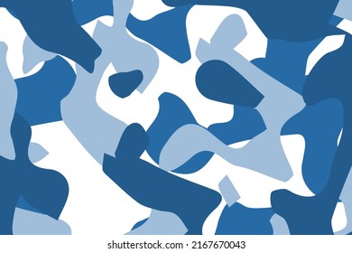 Camouflage background. Seamless pattern vector.