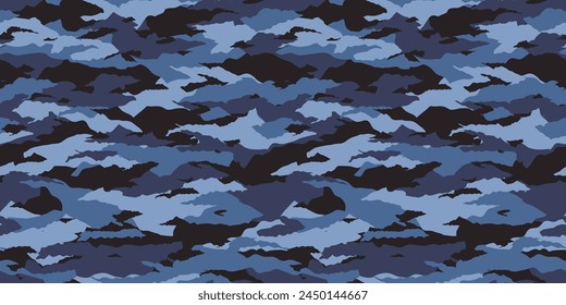 Camouflage background. Seamless pattern vector.
