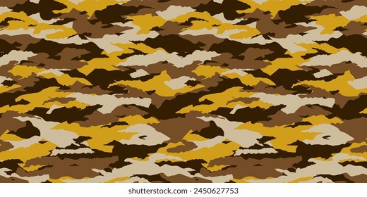 Camouflage background. Seamless pattern vector.