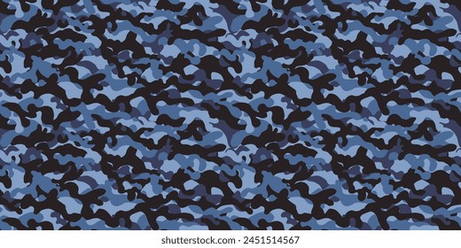 Camouflage background. Seamless pattern vector.