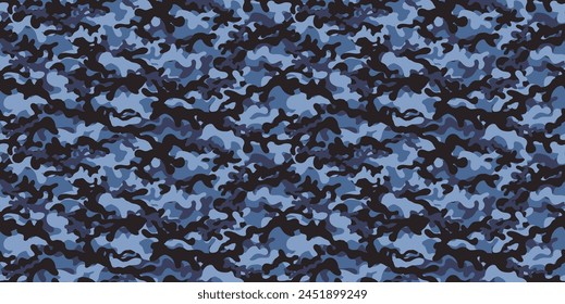 Camouflage background. Seamless pattern vector.