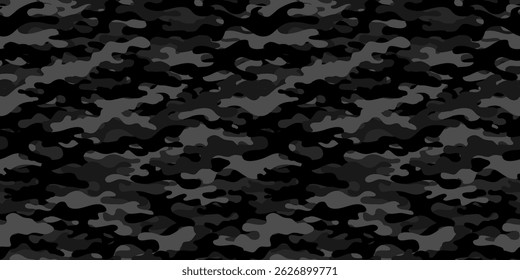 Camouflage background. Seamless pattern vector.