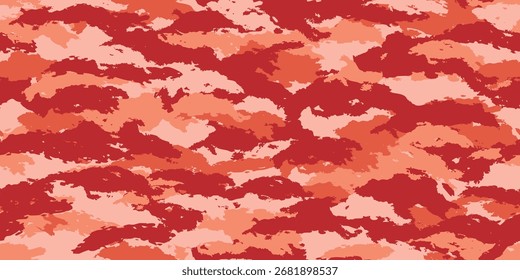 Plano de fundo camuflagem sem emenda padrão Vetor ilustração Design.