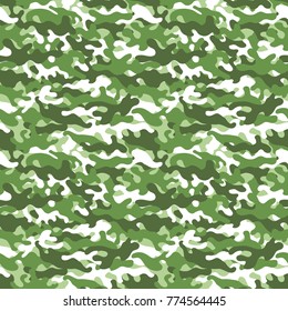 Camouflage background. seamless pattern. Vector.