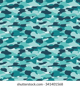 Camouflage background. Seamless pattern.Vector.
