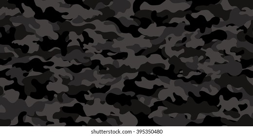 Camouflage background. Seamless pattern.Vector.