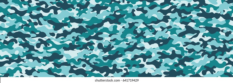 Camouflage background. Seamless pattern.Vector.