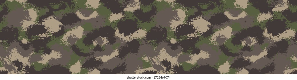 Camouflage background. Seamless pattern.Vector. Outdoor images.