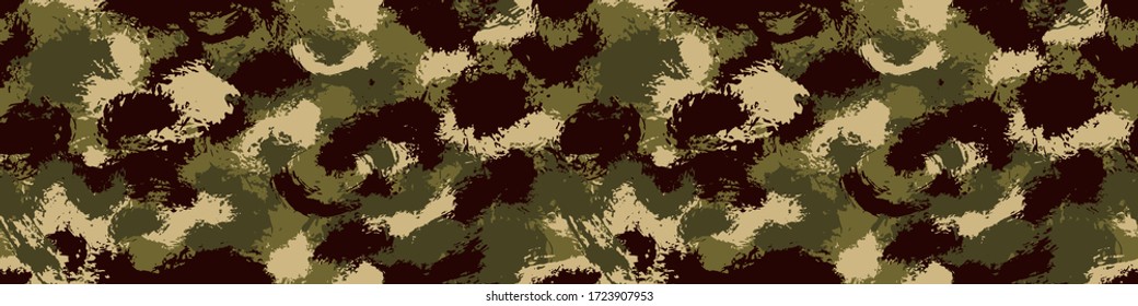 Camouflage background. Seamless pattern.Vector. Outdoor images.