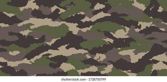 Camouflage background. Seamless pattern.Vector. Outdoor images.