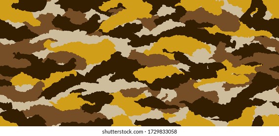 Camouflage background. Seamless pattern.Vector. Outdoor images.