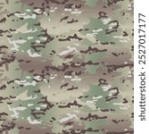 Camouflage background. Seamless Tileable Pattern. Vector illustration.