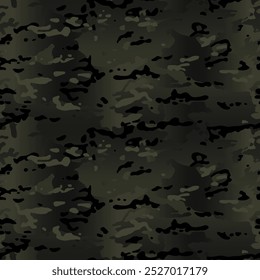 Camouflage background. Seamless Tileable Pattern. Vector illustration.