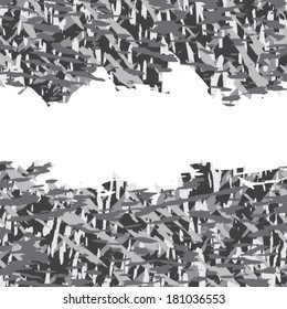 Camouflage background with space for text. Vector, EPS10