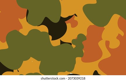 Tarnung, Hintergrund, Vektordesign-Stil