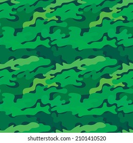 Camouflage background. Vector seamless pattern. Abstract ornament. Design print for textile, fabric, wallpaper, background.