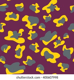 Camouflage colorful seamless pattern
