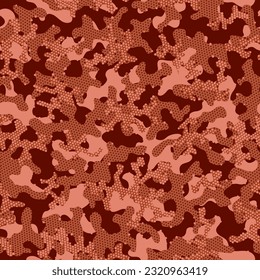 Camouflage Desert Desert Seamless Halftone Graphic Print. Green Seamless Abstract Vector Design. Beige Camouflage Seamless Pattern. Autumn Repeated Color Vector Wallpaper. Camoflage