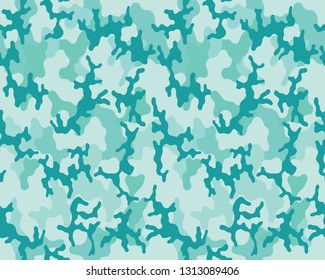 Camouflage design.Seamless vector wallpaper.Camo fashion illustration.