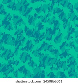 Camouflage Digital Mehrfarben Nahtloses Muster. Gesättigte wiederholte Camo Vektorgrafik Graffiti. Helle nahtlose Doddle-Grafik-Formen. Lila wiederholte künstlerische Grafik-Hintergrund.